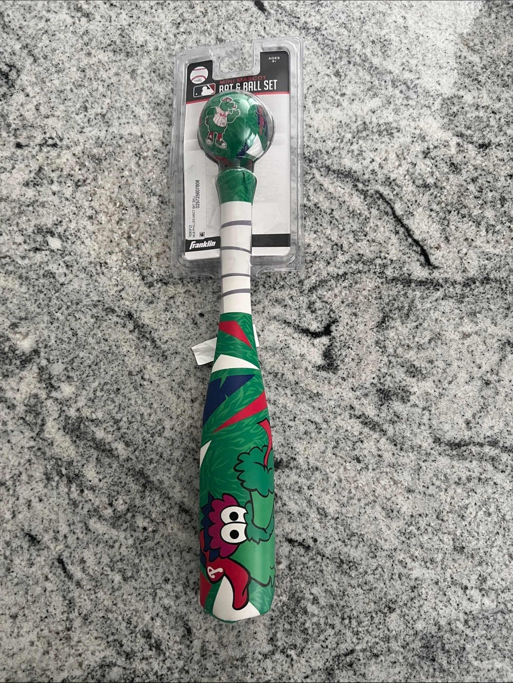 Mini Mascot Bat and Ball Set Philadelphia Phillies Phanatic